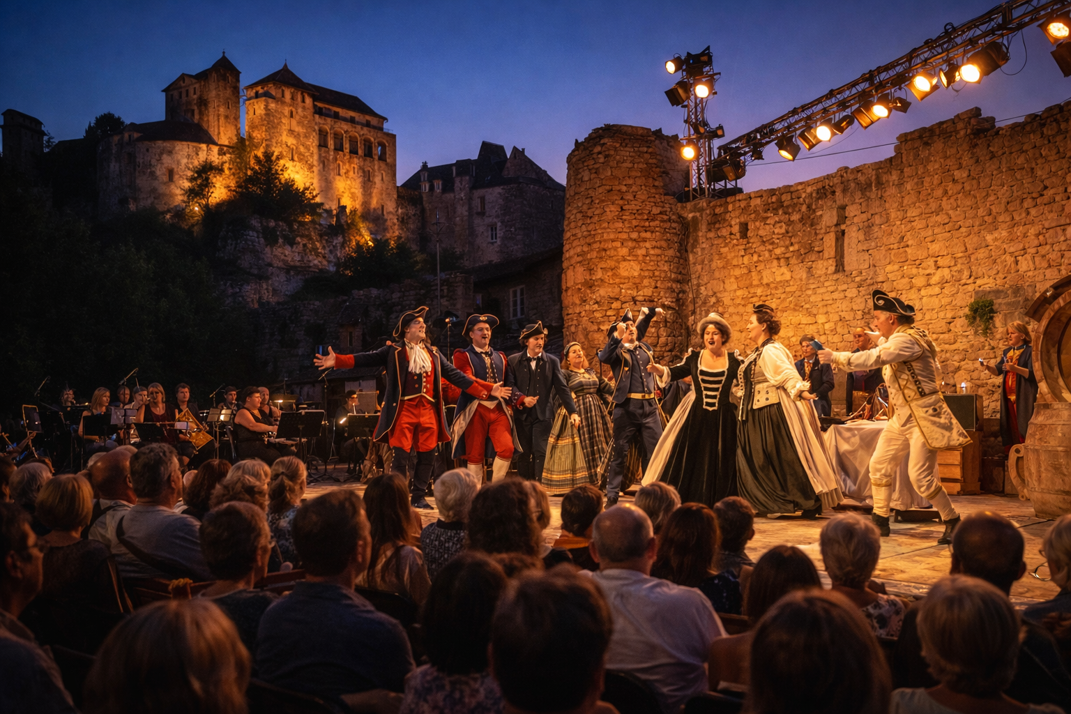 OffenBack à Bruniquel - la taverne du temps
